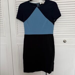 DVF stretch wool sheath dress